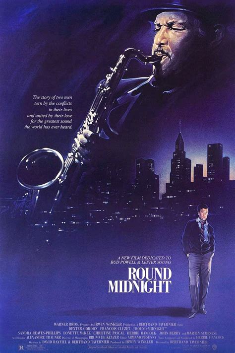 'Round Midnight (1986) film online,Bertrand Tavernier,Dexter Gordon,François Cluzet,Gabrielle Haker,Sandra Reaves-Phillips